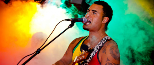 Matiu Te Huki... the Maori-Italian singer coming to the Perisher Peak Festival. 