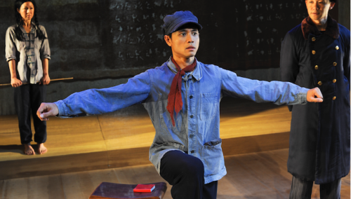 John Gomez Goodway plays Li Cunxin in “The Peasant Prince”. Photo by Heidrun Lohr 