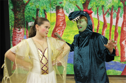 Sabine Zen and Gabe Fallen in "The Frog Prince". 