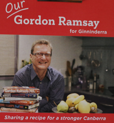 "Godly" Gordon Ramsay over eggs the link with his more famous namesake. 