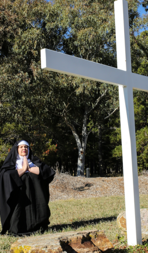 Karyn Tisdell as Sister Angelica in Canberra Opera's new Puccini production "Suor Angelica". 