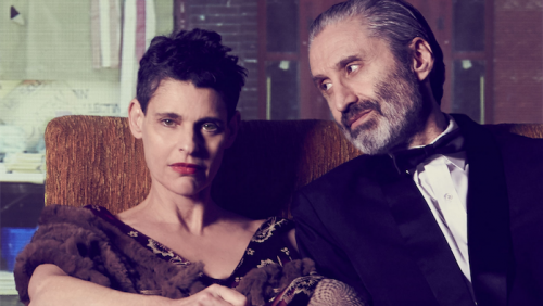 Deborah Conway and Willy Zygier… “I wanted to change my name a long time ago but my agent wasn't happy,” says Conway. 