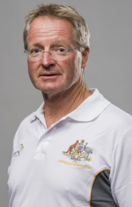 Rowing coach Lyall McCarthy… a left-field thinker with a laconic personality. 