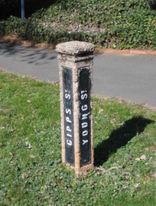pillar sign