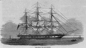 "The Dunbar" from the "Illustrated London News", 1853. 