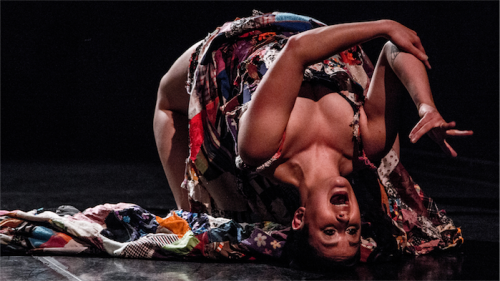 Dancer Eliza Sanders… in Canberra for two solo shows. 
