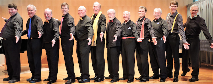 Canberra Men’s Choir… celebrating 30 years next month. 