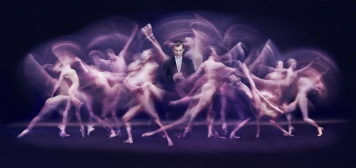 “The Dance - David McAllister,” 2016, by Peter Brew-Bevan, inkjet print, National Portrait Gallery, Commissioned with funds provided by The Stuart Leslie Foundation.