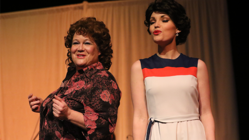 Louise Seger, left, and Mandi Lodge in “Always... Patsy Cline”. Photo by Courtney Conway 