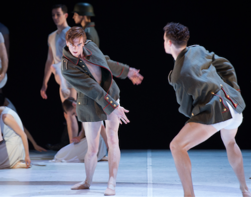 Dancer Drew Hedditch in the Australian Ballet's "Nijinsky". Photo by Kate Longley 