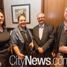Shireane McKinnie, Nicole Quinn, Drew McKinnie and Andrew Quinn