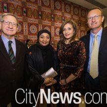 Steve and Samira Pratt, Jacquie Mikhail and Oliver Guibert