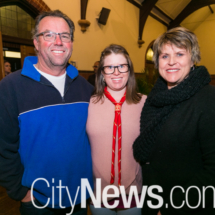 Tony Smith, Jessie McQueen and Paige Schmidt