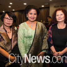 Tieke Brown, Yety Daly and Myriam Amar