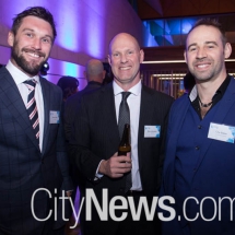 James Yates, Rob Johnston and Ché Baker