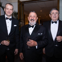 Stuart Carter, Jack Pappas and Justice John Burns