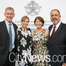 Stan and Annie McChrystal and Meredythe and Michael Crane