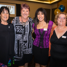 Theresa Hall, Lu-Ella Oxley, Mac Montagnese and Janette Walker
