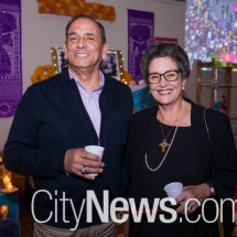 Victor Marillanca and Elaine Farmer