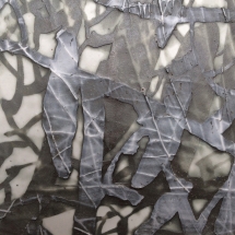‘Lace’ 2017 (detail) Porcelain monoprint by Maiju Altpere