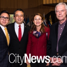 Santiago Ballina, Eduardo Peña-Haller, Elisabeth Mayer and Brett Yeats