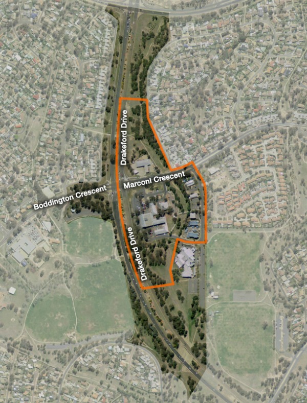 Vision For Kambah S Future Canberra CityNews   Kambah Site Plan 