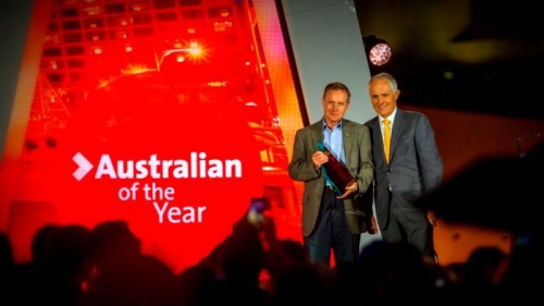 ACT Australian of the year David Morrison gets the national gong