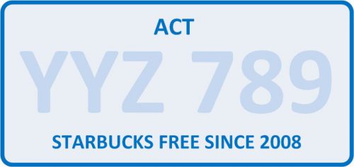 Twitter goes to town on new ACT plate logos