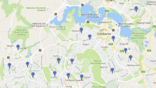 Where to vote in the ACT election?