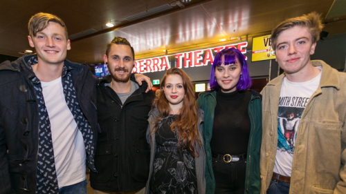Socials / At the opening of ‘The Play the Goes Wrong’, Canberra Theatre