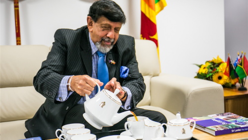 Tea totally as Sri Lanka celebrates