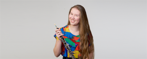 Arts / Chayla takes her oboe dreams to new heights