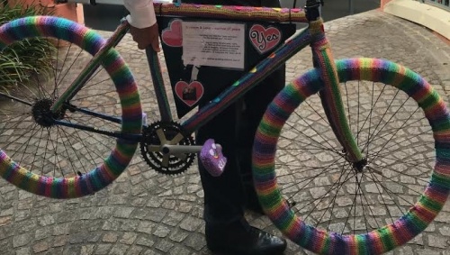 Turnbull’s ‘yes’ bike comes to Canberra