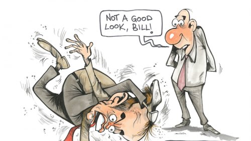 Moore / When flip comes to flop, the pollies know how