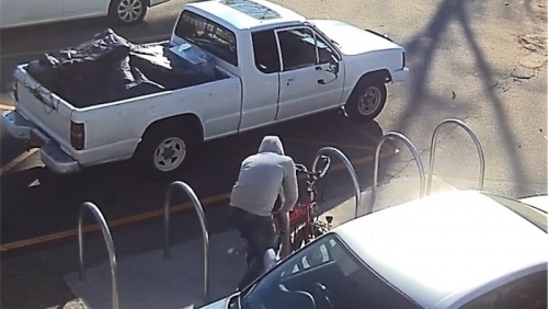 Can you help identify the electric bike thief?