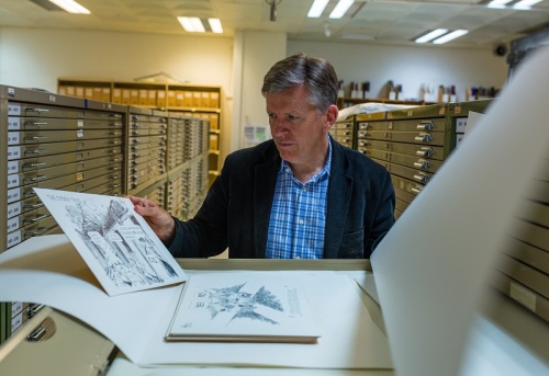 Library unveils cartoons ‘Inked’ in history