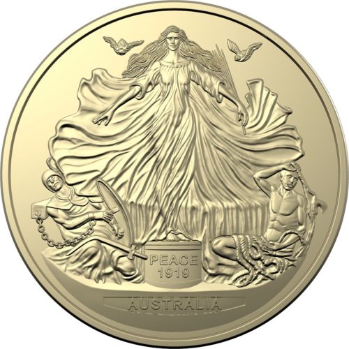 Coins commemorate Versailles treaty
