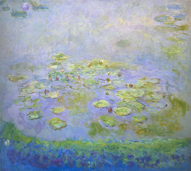 Claude Monet, ‘Waterlilies’ [Nymphéas] c. 1914–17, oil on canvas, 181 x ...