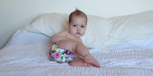 Cloth nappies offer a cheaper bottom line