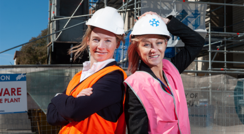 Blokey days fade as women build a role in construction