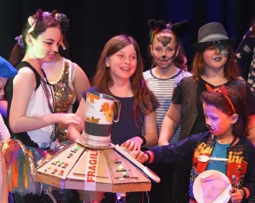Kids lead zany musical about the environment