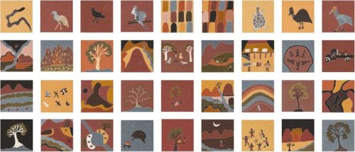 Artsday / Portrait Gallery shows 36-panel work for Reconciliation Week