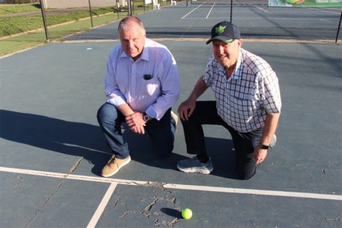 Tennis clubs give ‘derelict’ government a serve