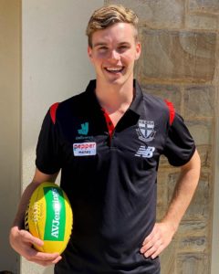 Former Canberran Tom Highmore will turn out for St Kilda next season following the AFL draft. Picture: St Kilda Media