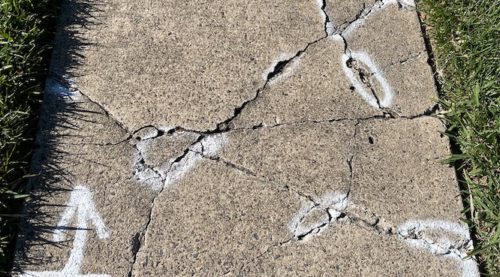 Little arrows pave the way for footpath frustration