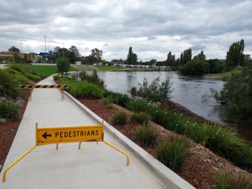 Flood warning issued for Queanbeyan river