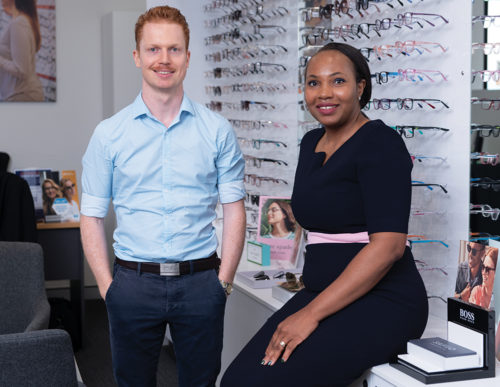 Optometrists support people with low vision