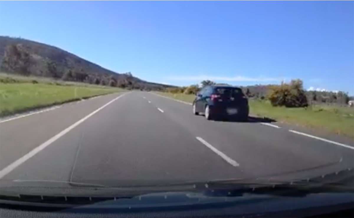 Big fine for P-plater overtaking a policeman at 170km/h