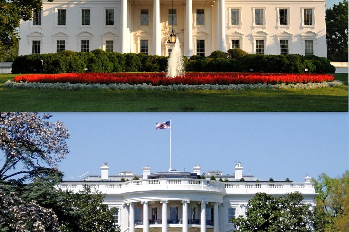 Go on, guess: what colour is the White House?