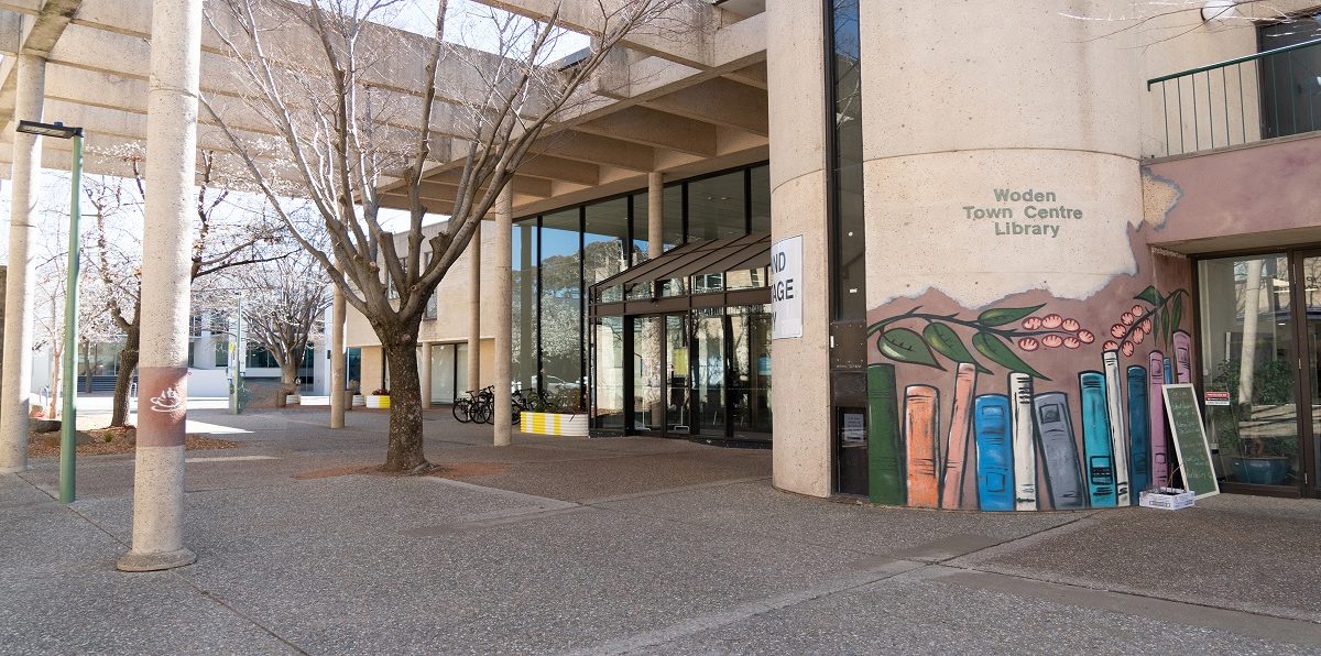 Woden Library goes pop-up until mid-August